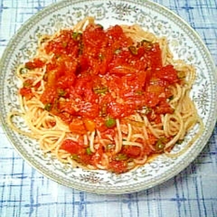 青唐辛子トマトパスタ レシピ 作り方 By ティア アスラン 楽天レシピ 青唐辛子トマトパスタ レシピ 作り方 By ティア アスラン 楽天レシピ